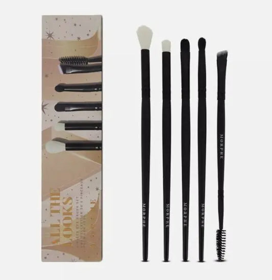 Morphe All The Looks 5-Piece Eye Makeup Brush Set Morphe