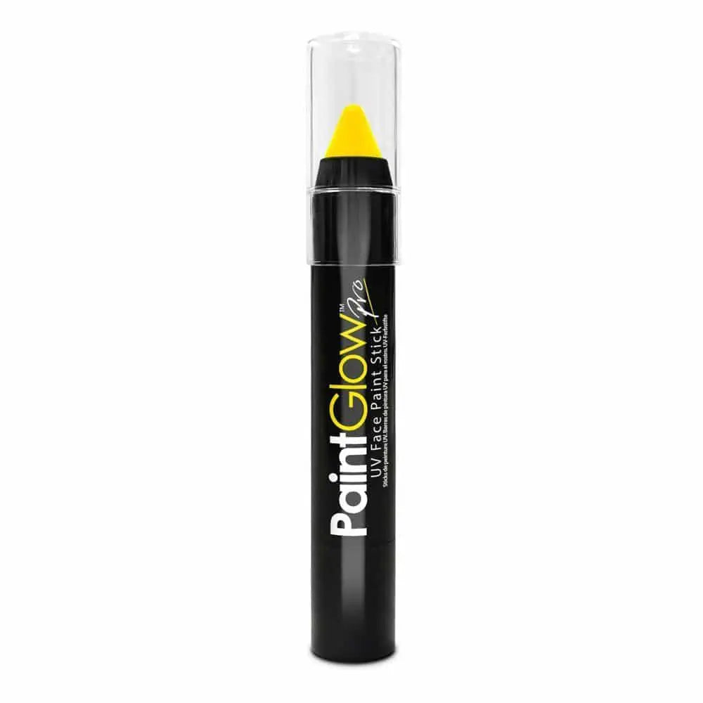 PaintGlow Pro UV Face & Body Paint Stick - Yellow PaintGlow