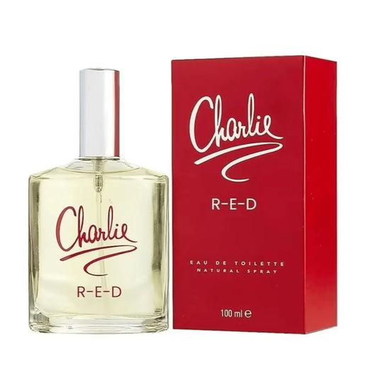 Charlie Silver & Charlie Red Eau de Toilette Spray Set for Women 2x100ml – Fresh Aromatic & Bold Floral Fruity Fragrance Duo for Everyday Feminine Elegance Revlon
