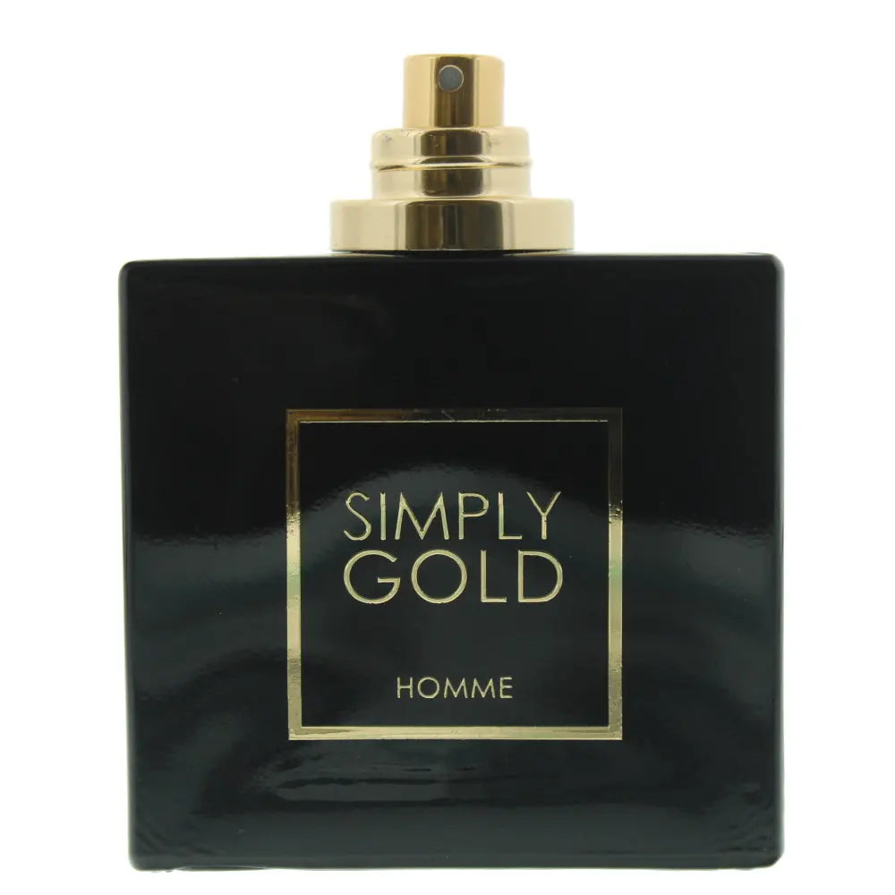 Simply Gold Homme Tester Eau de Toilette 100ml Simply