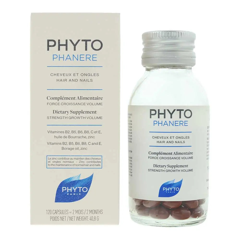 Phyto Phytophanère Hair Nails Capsules 120pcs Phyto