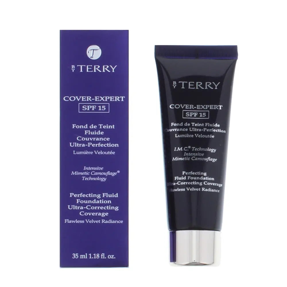 By Terry Cover-Expert Spf 15 Perfecting Fluid N°1 Fair Beige Foundation 35ml By Terry