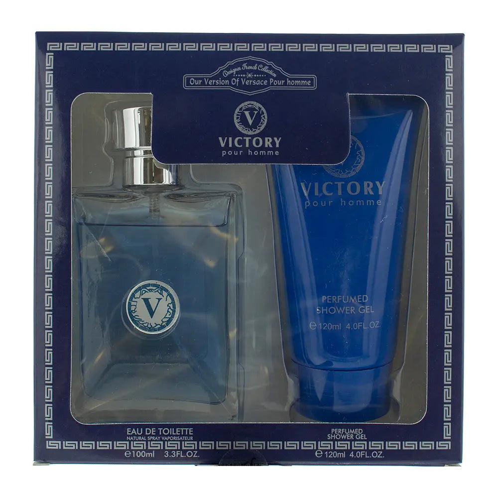 Designer French Collection Victory Eau de Toilette 2 Pieces Gift Set Designer French Collection