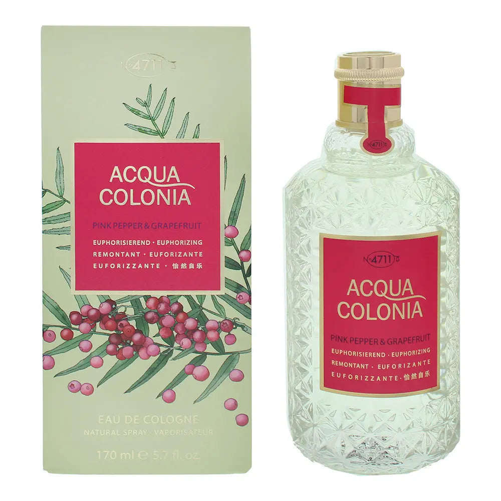 4711 Acqua Colonia Pink Pepper Grapefruit Eau de Cologne 170ml 4711