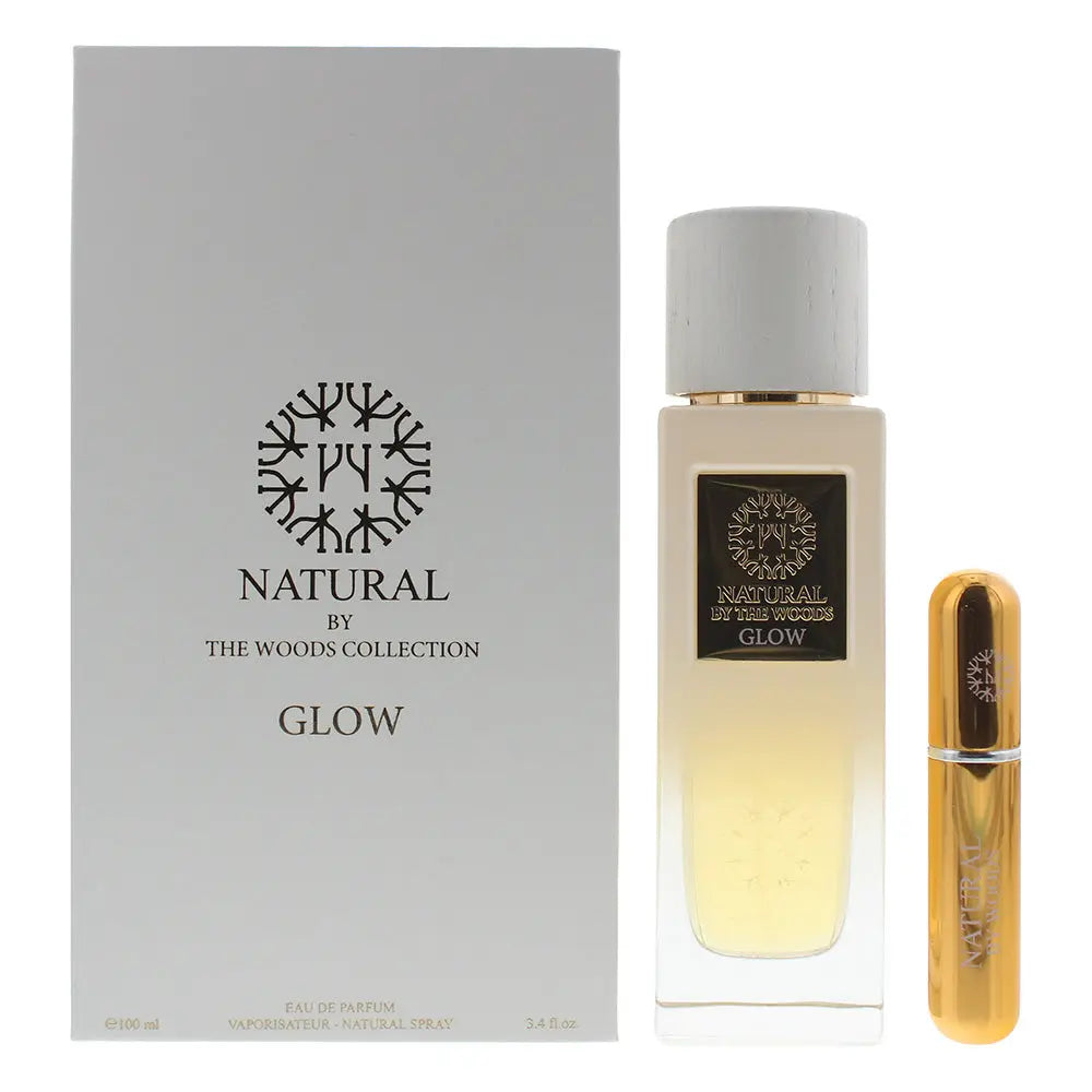 Natural by The Woods Collection Glow 2 Piece Set Eau de Parfum 100ml Eau de Parf The Woods Collection
