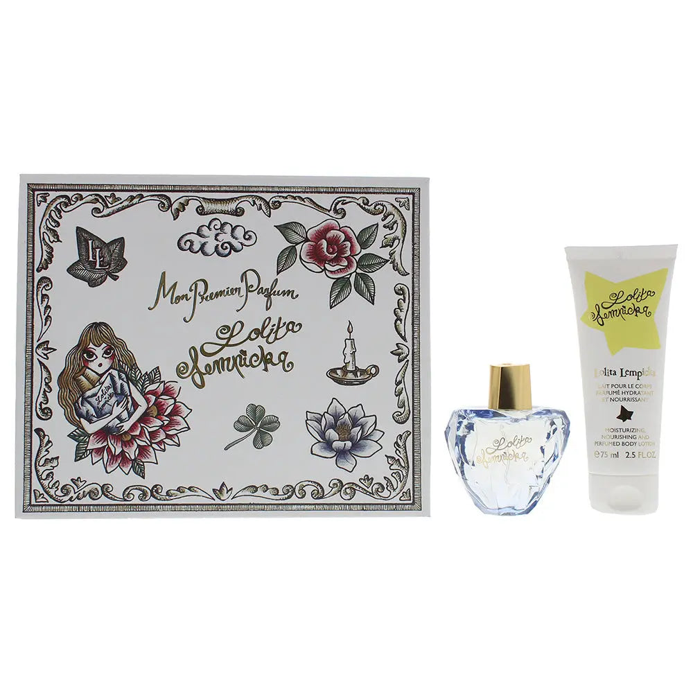 Lolita Lempicka Mon Premier 2 Piece Eau de Parfum 50ml Body Lotion 75ml Lolita Lempicka