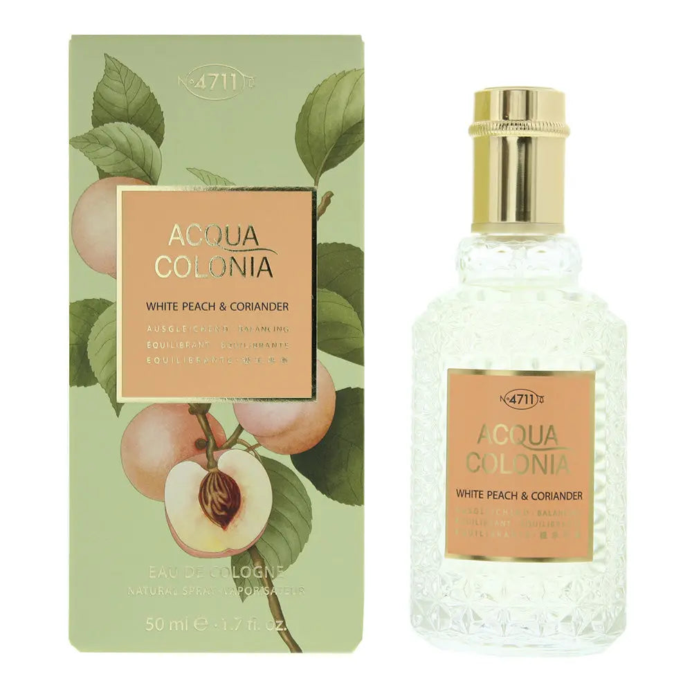 4711 Acqua Colonia White Peach Coriander Eau De Cologne 50ml 4711