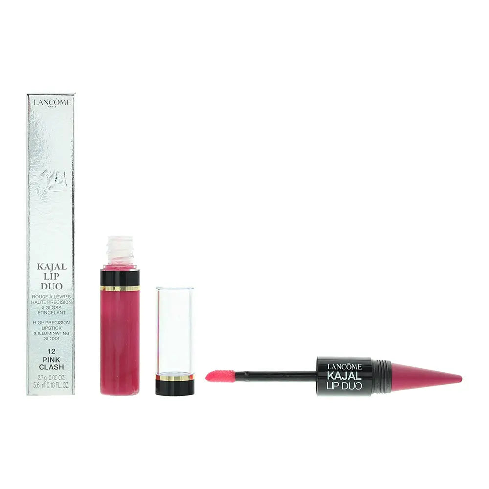 Lancôme Lip Kajal Duo 12 Pink Clash High Precision Lipstick 2.7g Illuminating Gloss 5.6ml Lancã´Me