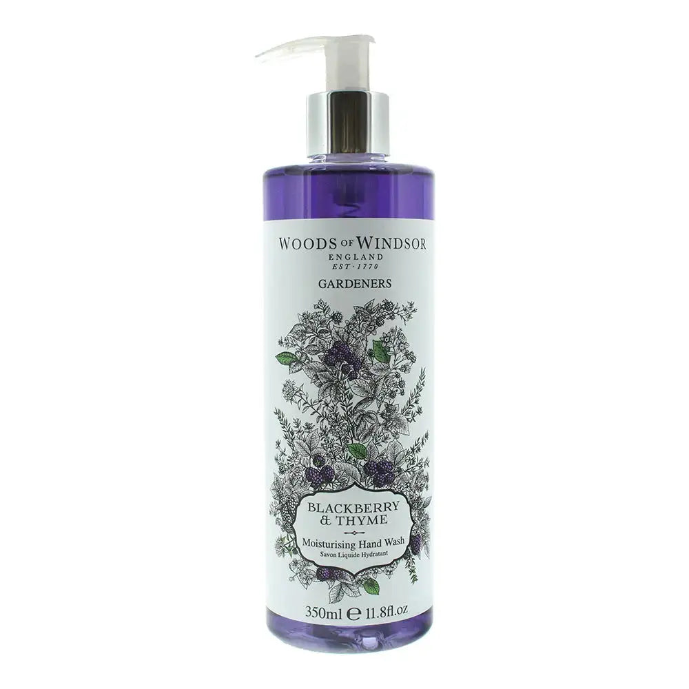 Woods Of Windsor Blackberry Thyme Hand Wash 350ml Woods Of Windsor