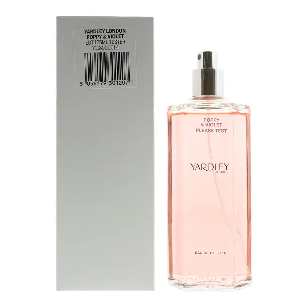 Yardley Poppy And Violet Tester Eau De Toilette 125ml Yardley