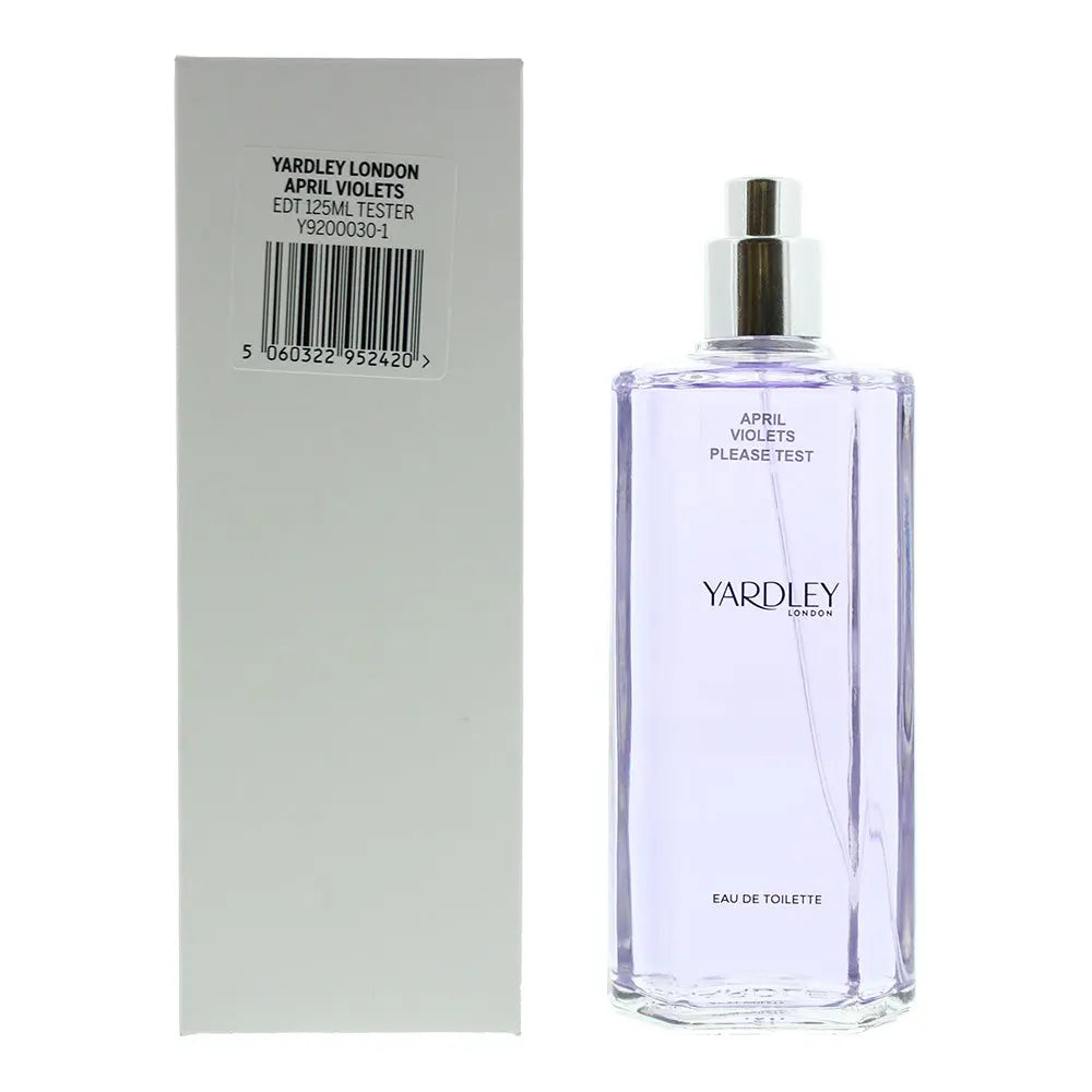 Yardley April Violets Tester Eau De Toilette 125ml Yardley