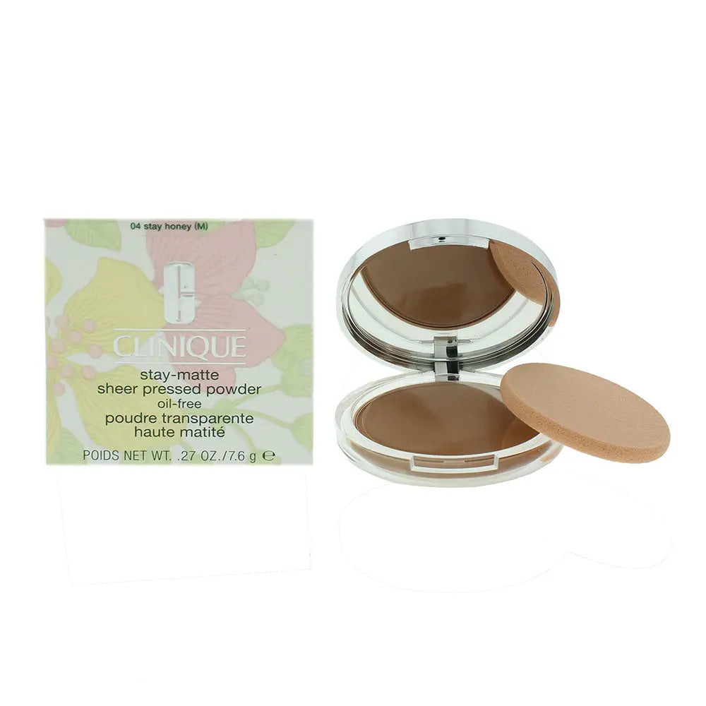Clinique Stay Matte Pressed Powder 04 Stay Honey 7.6g Clinique