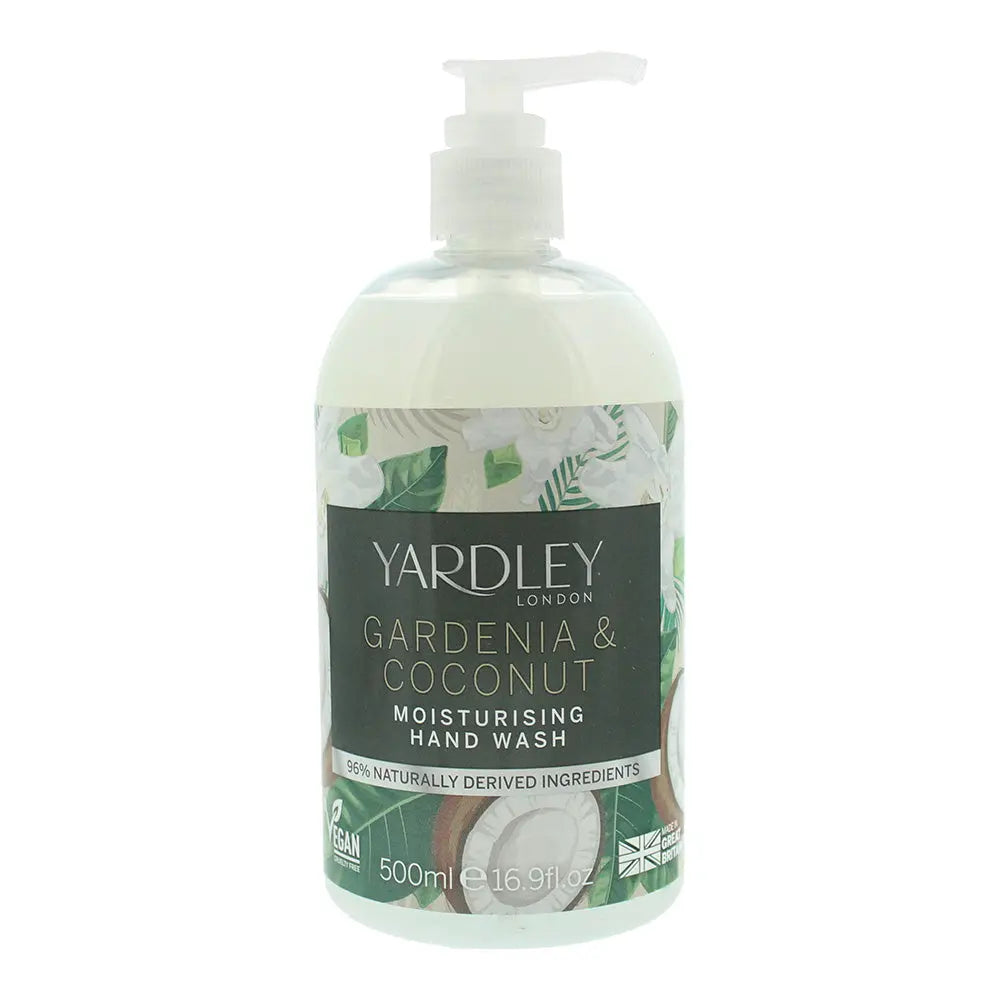 Yardley Gardenia Coconut Milk Botanical Hand Wash 500ml Yardley