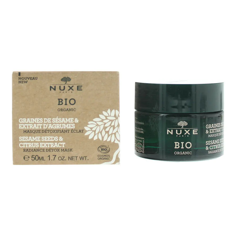 Nuxe Bio Organic Sesame Seeds Citrus Extract Radiance Detox Mask 50ml Nuxe