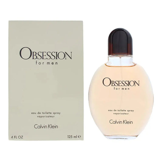 Calvin Klein Obsession for Men Eau de Toilette Spray 125ml Pack of 2 Calvin Klein