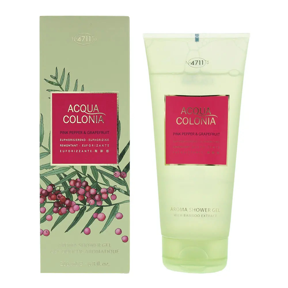4711 Acqua Colonia Pink Pepper Grapefruit Shower Gel 200ml 4711