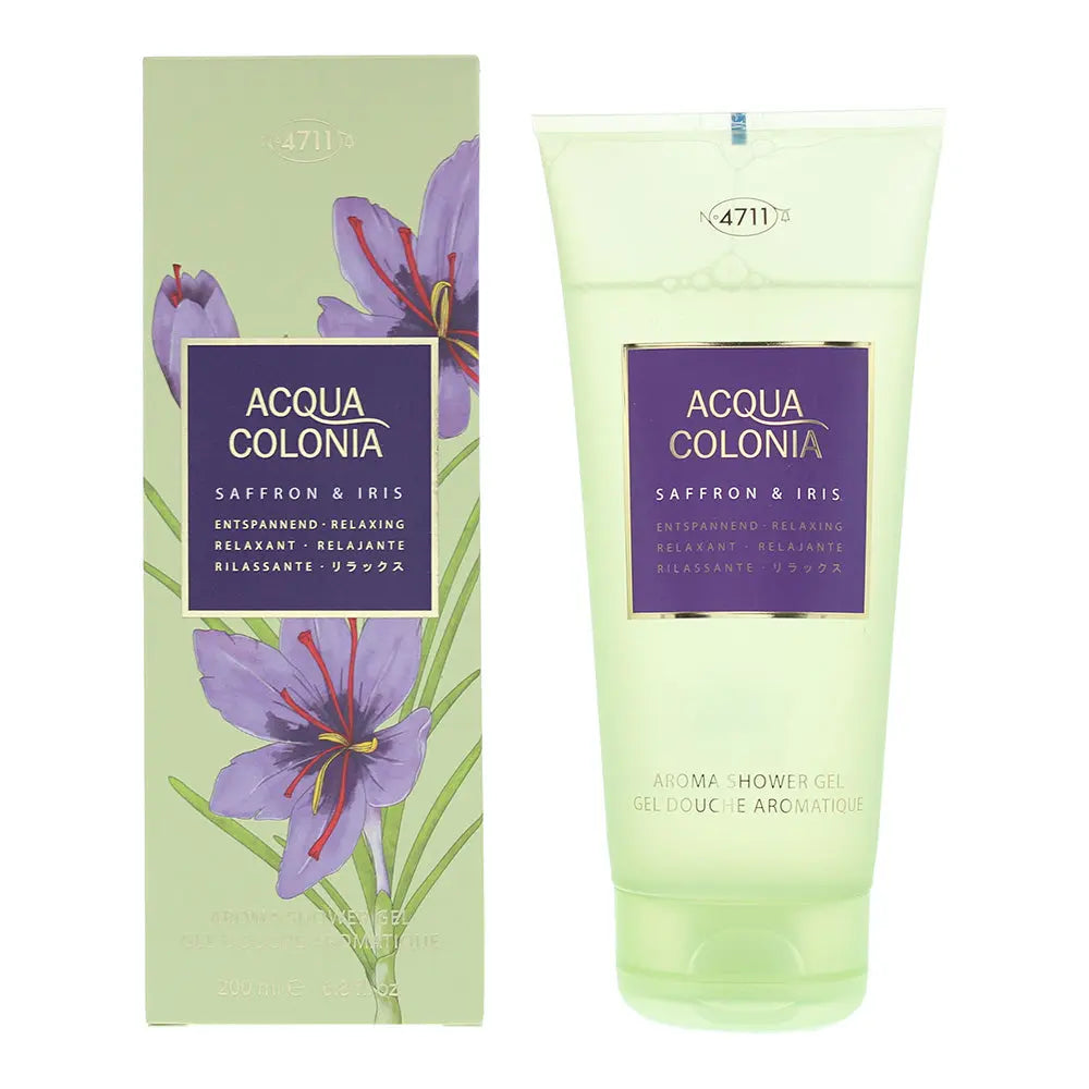 4711 Acqua Colonia Saffron Iris Shower Gel 200ml 4711