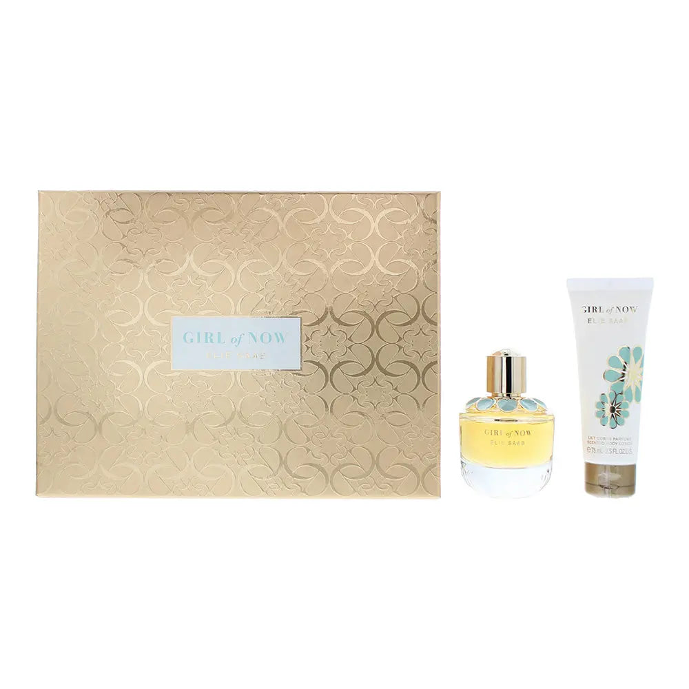 Elie Saab Girl Of Now 2 Piece Gift Set: Eau de Parfum 50ml - Body Lotion 75ml Elie Saab