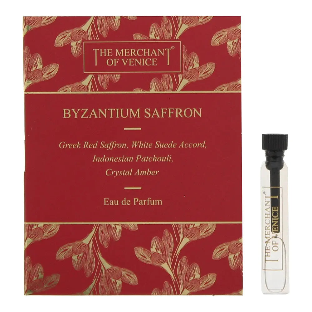 The Merchant Of Venice Byzantium Saffron Vial Eau De Parfum 2ml The Merchant of Venice