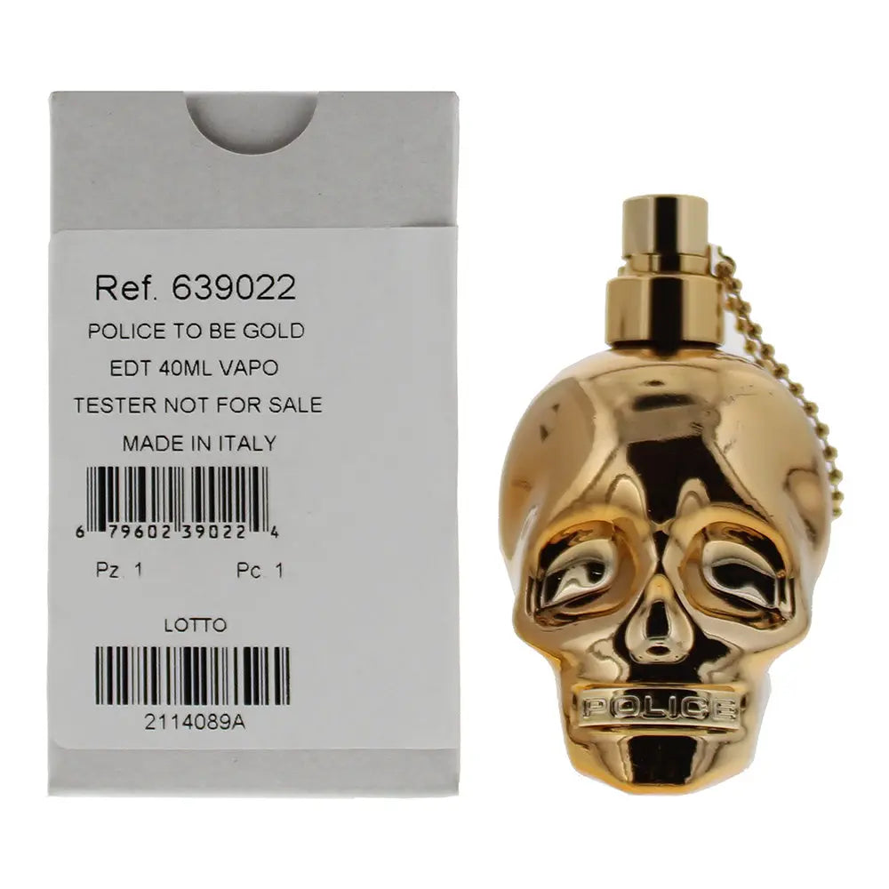 Police To Be Born To Shine Limited Gold Edition Tester Eau De Toilette 40ml Police