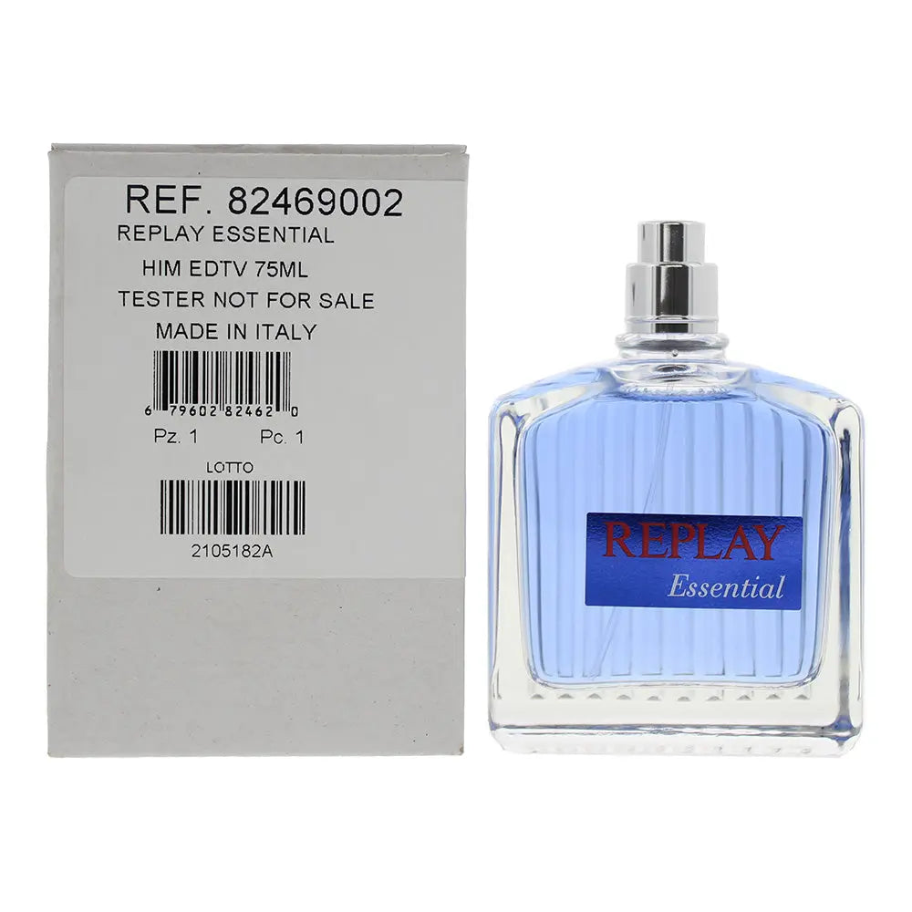 Replay Essential For Him Tester Eau De Toilette 75ml Replay