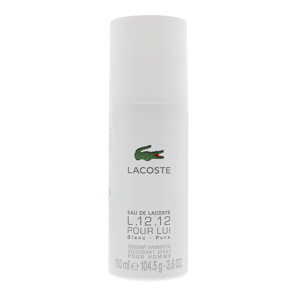Lacoste Eau de Lacoste L.12.12 Pour Lui Blanc Deodorant Spray 150ml Lacoste