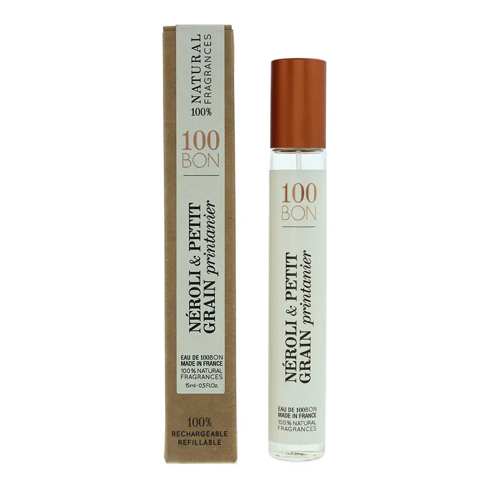 100 Bon Neroli Petit Grain Printanier Refillable Eau De Parfum 15ml 100 Bon