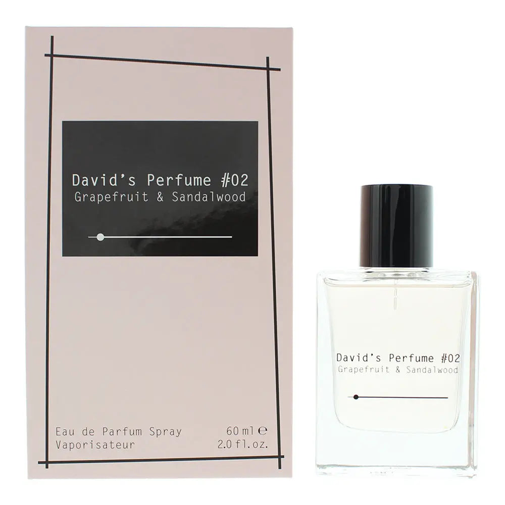 David Dobrik David's Perfume #02 Grapefruit Sandalwood Eau De Parfum 60ml David Dobrik