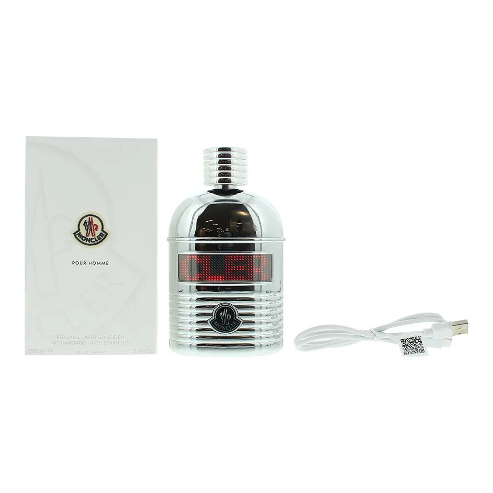 Moncler Pour Homme Refilable With Led Screen Eau De Parfum 150ml Moncler