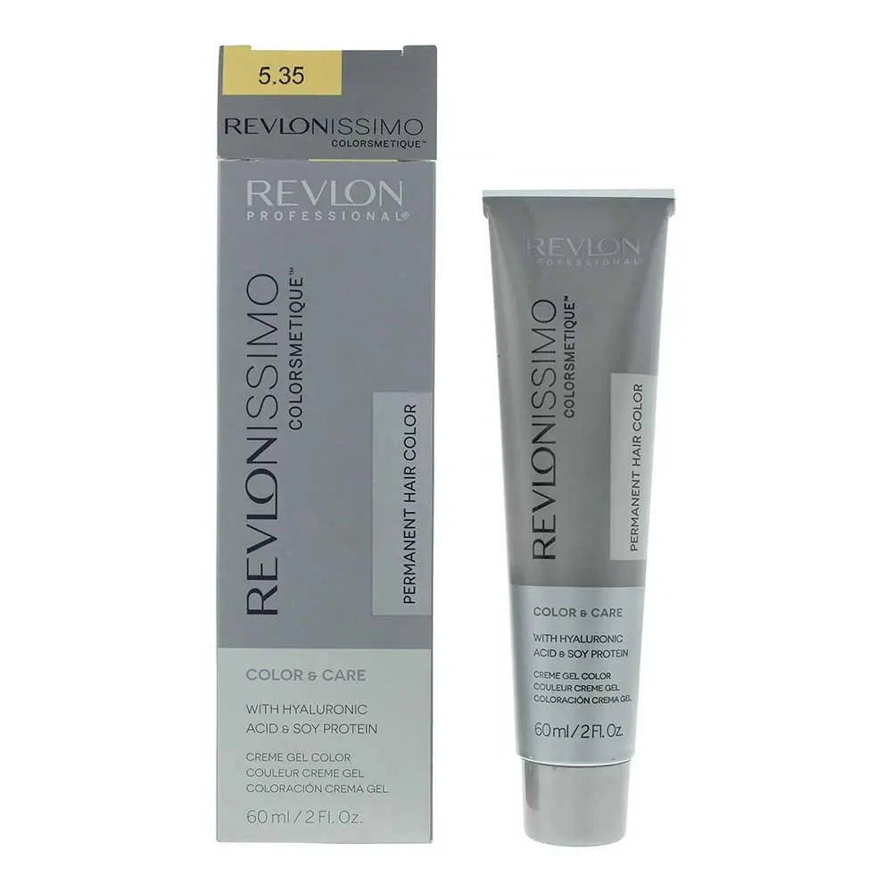 Revlon Revlonissimo Colorsmetique 5.35 Light Amber Brown Hair Colour 60ml Revlon