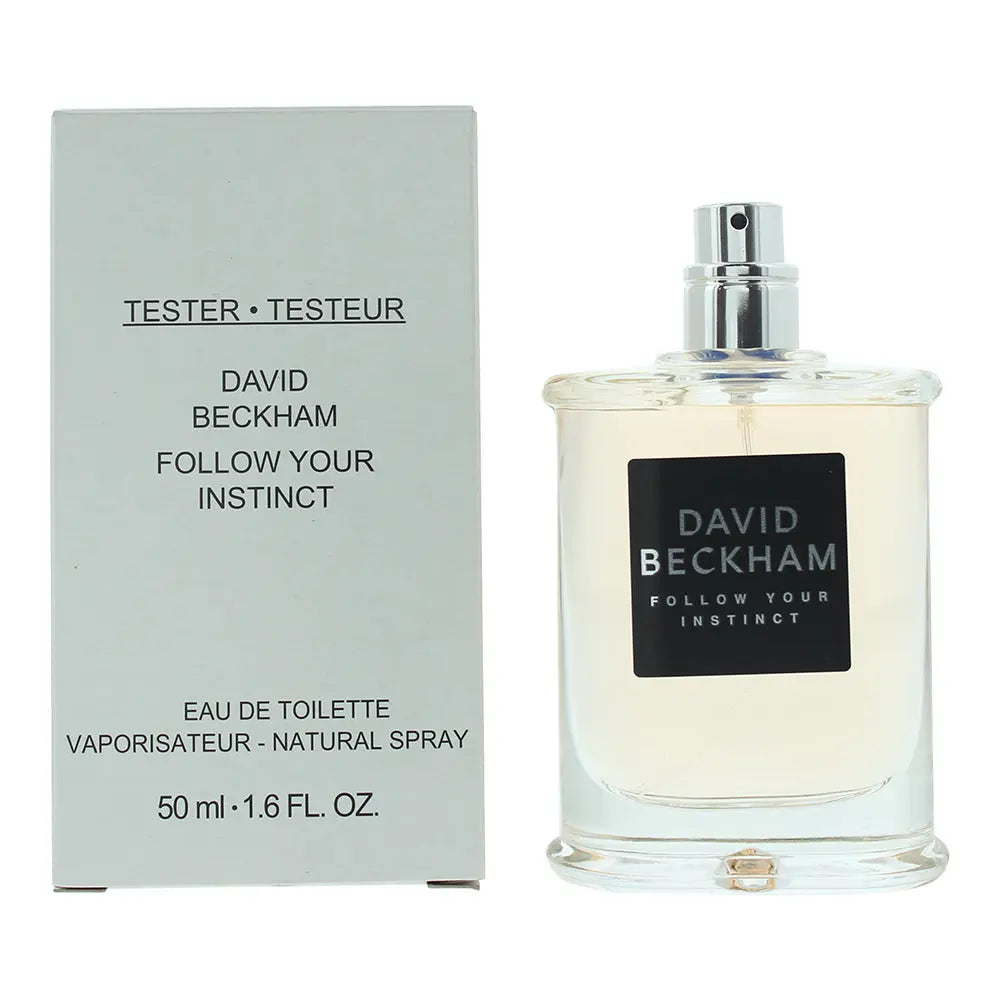 David Beckham Follow Your Instinct Tester Eau de Toilette 50ml David Beckham