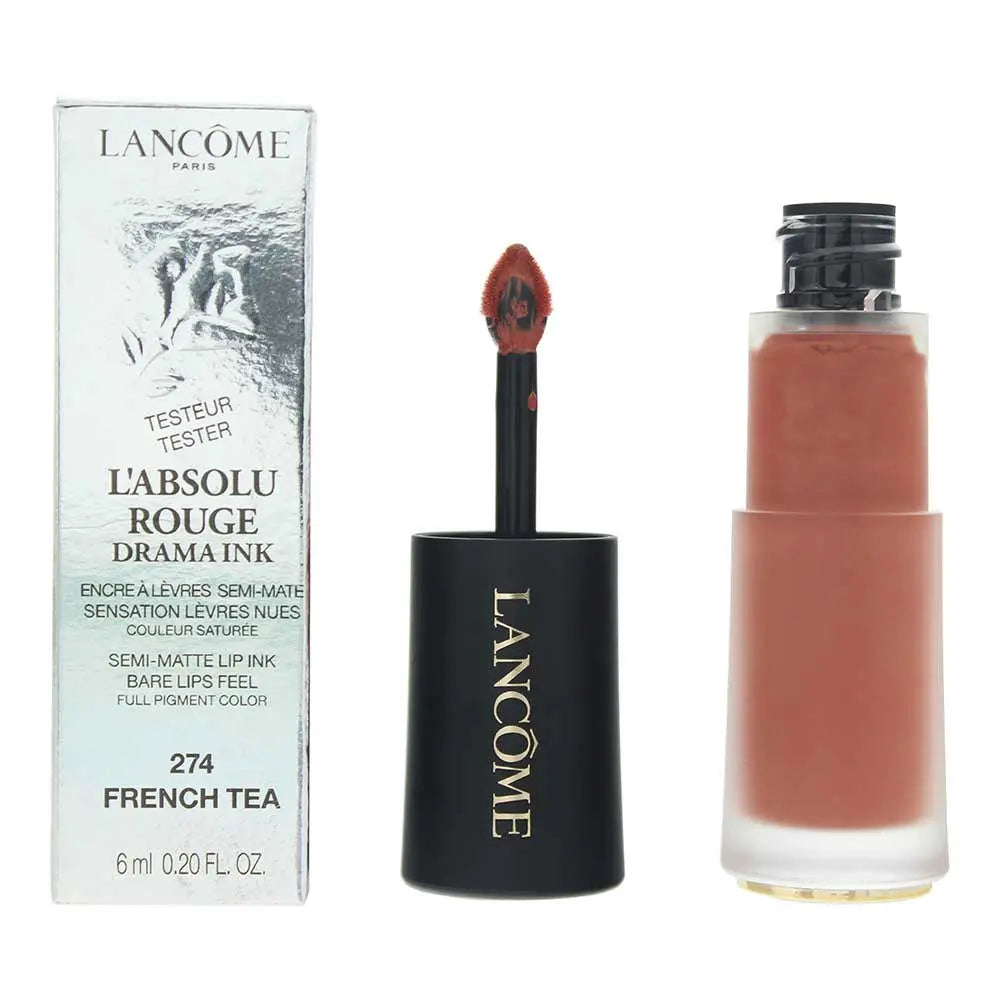 Lancôme L'Absolu Rouge Drama Ink Tester 274 French Tea Liquid Lipstick 6ml Lancome