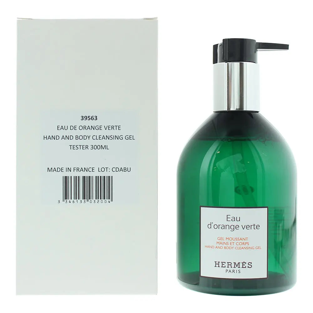 Hermès Eau De Orange Verte Tester Hand And Body Cleansing Gel 300ml
