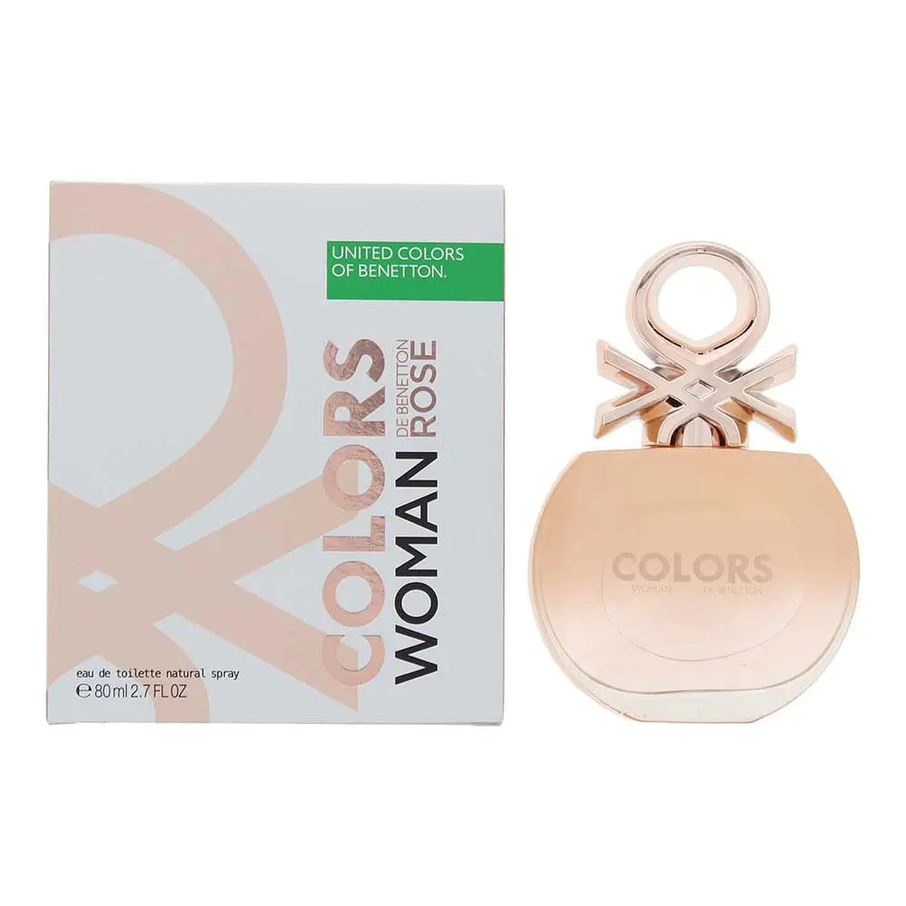 Benetton Colours De Benetton Woman Rose Eau De Toilette 80ml Benetton