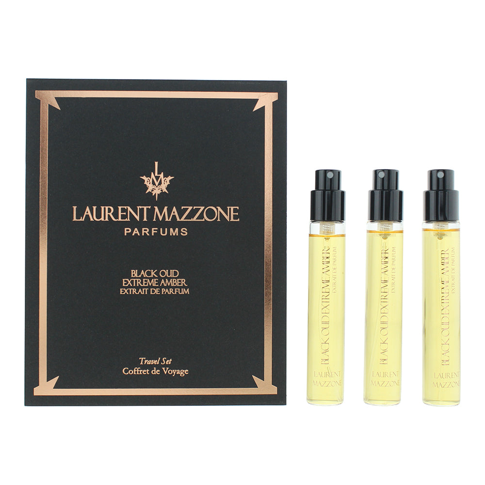 Laurent Mazzone Black Oud Extrem Amber Extrait De Parfum 3 x 15ml Black Oud