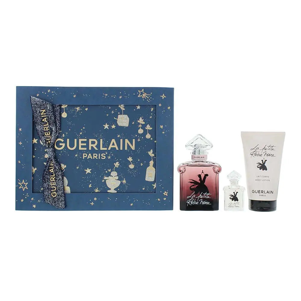 Guerlain La Petite Robe Noire Intense 3 Piece Gift Set: Eau De Parfum Intense 50ml - Body Lotion 75ml - Eau De Parfum 5ml Guerlain
