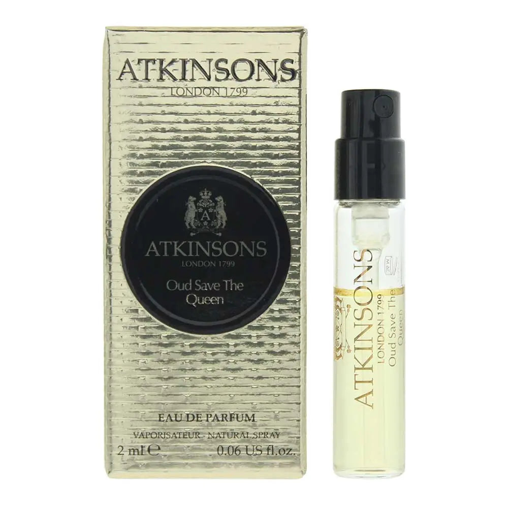 Atkinsons Oud Save The Queen Vial Eau de Parfum 2ml Atkinsons