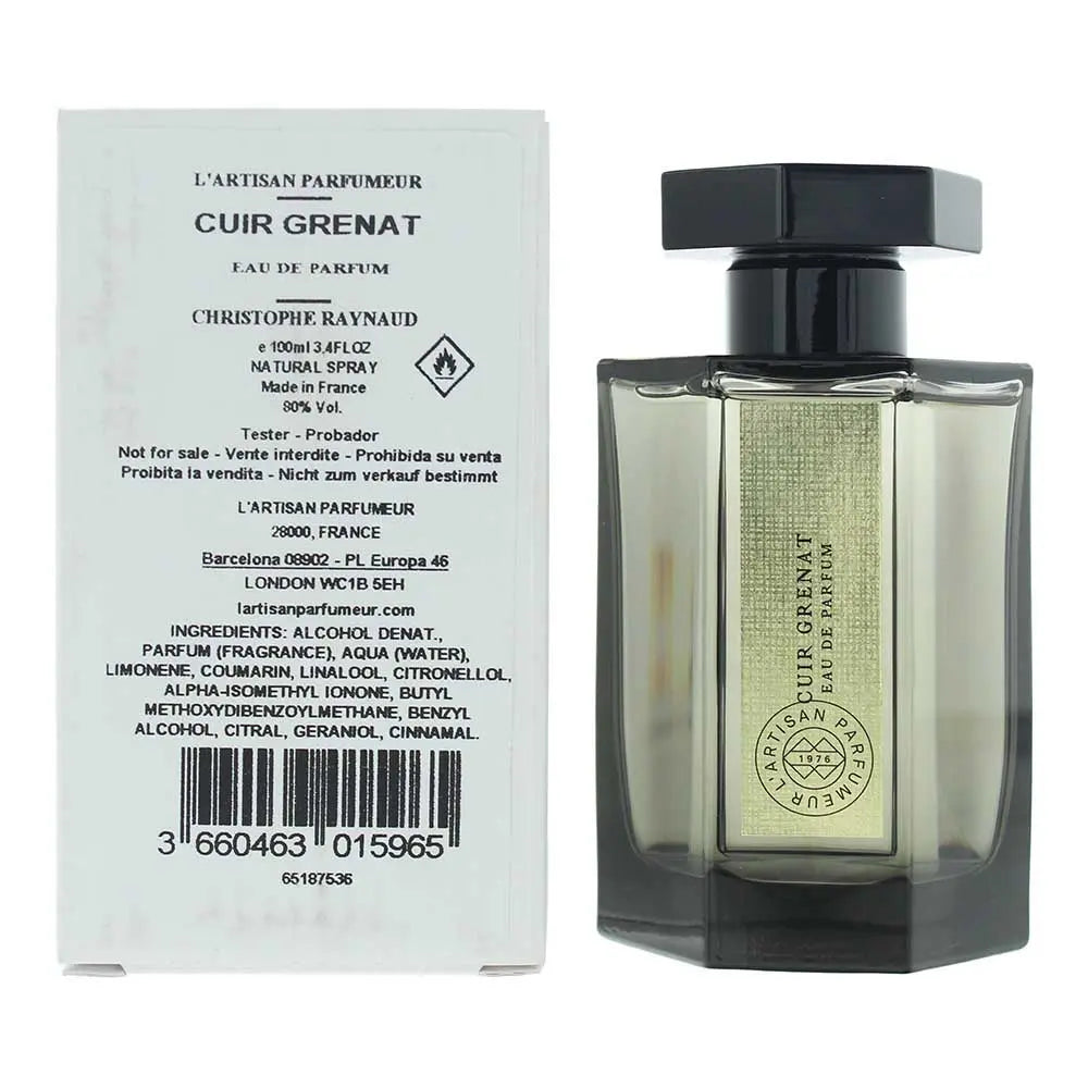 L'artisan Parfumeur Cuir Grenat Tester Eau de Parfum 100ml