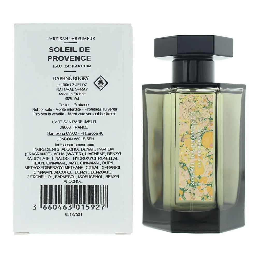 L'artisan Parfumeur Soleil De Provence Tester Eau de Parfum 100ml L'Artisan Parfumeur