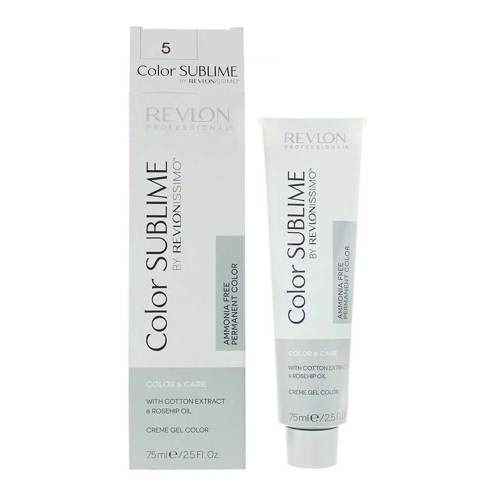Revlon Color Sublime By Revlonissimo 5 Light Brown Hair Colour 75ml Revlon