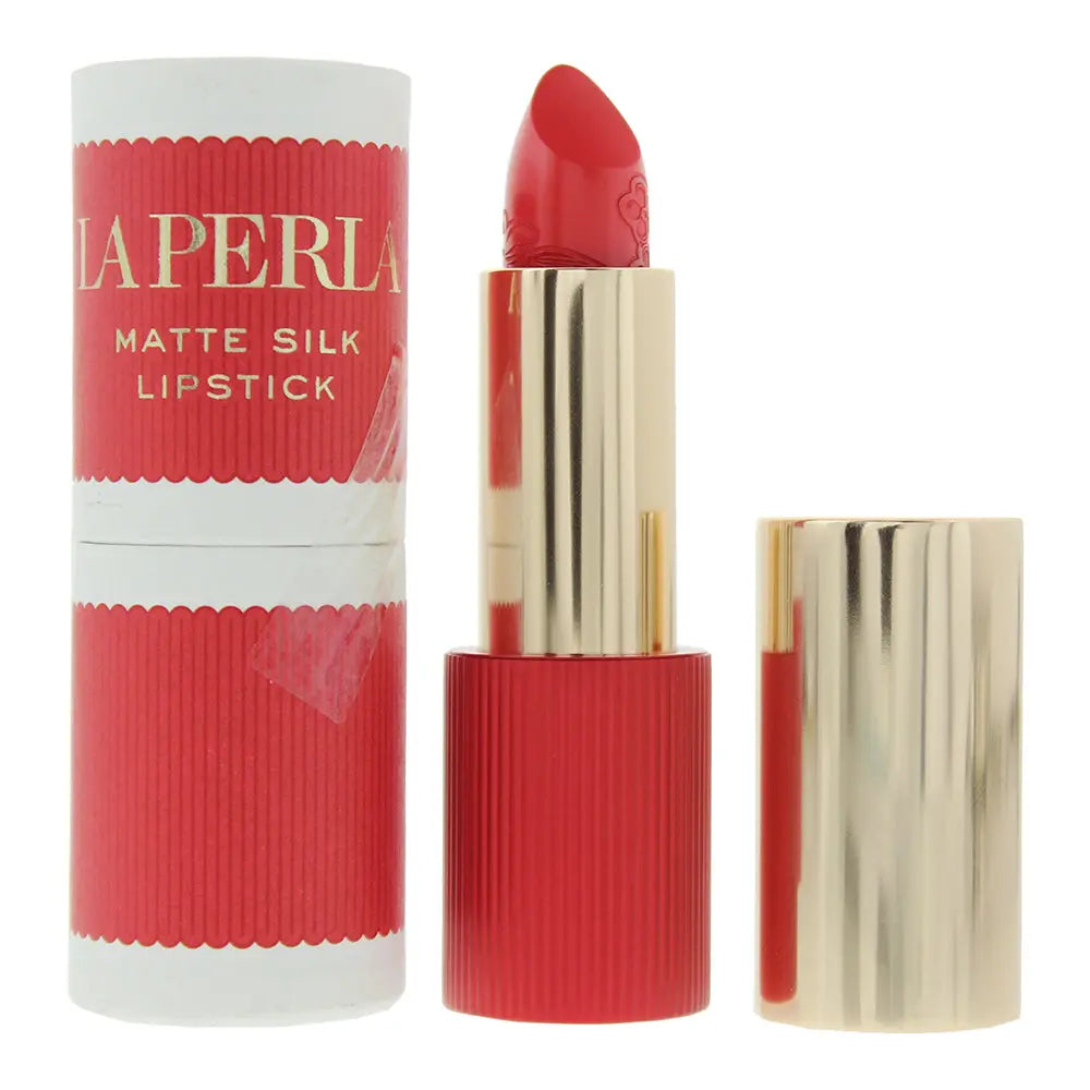 La Perla Matte Silk 103 Coral Red Lipstick 3.5g La Perla