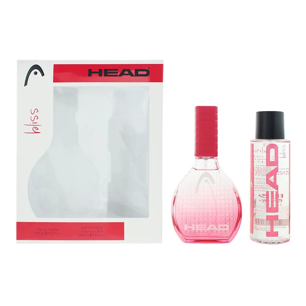 Head Bliss 2 Piece Gift Set: Eau de Toilette 100ml - Fragrance Mist 240ml Head