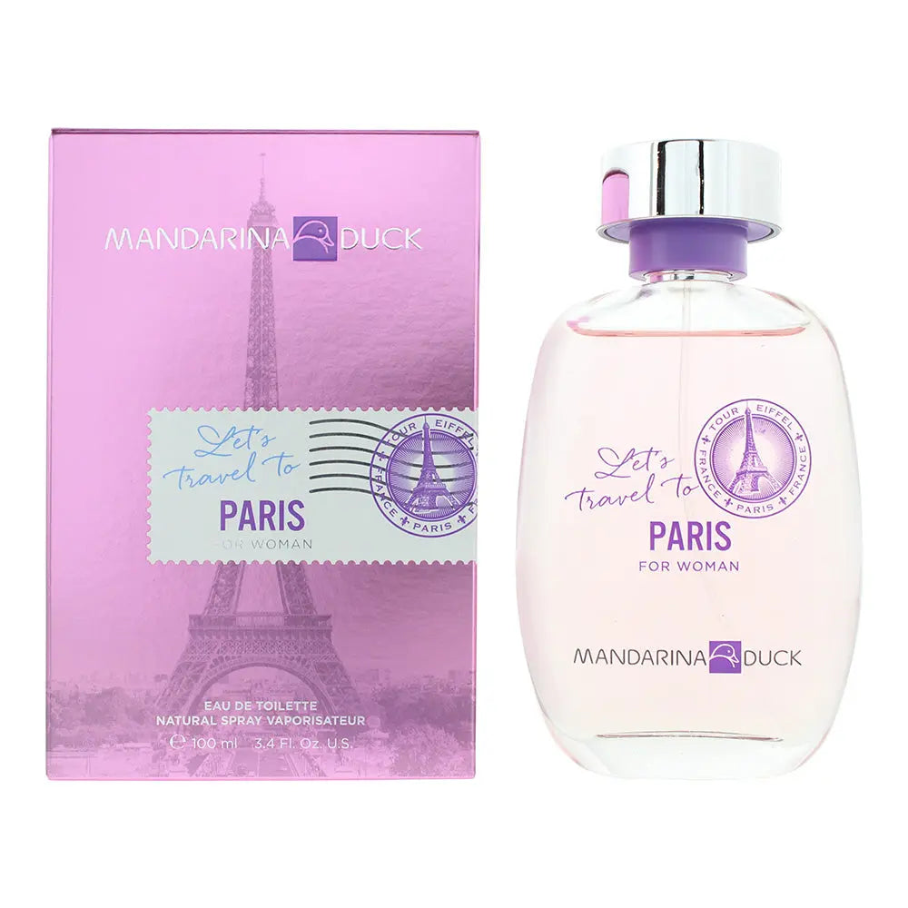 Mandarina Duck Let's Travel To Paris For Woman Eau de Toilette 100ml Mandarina Duck