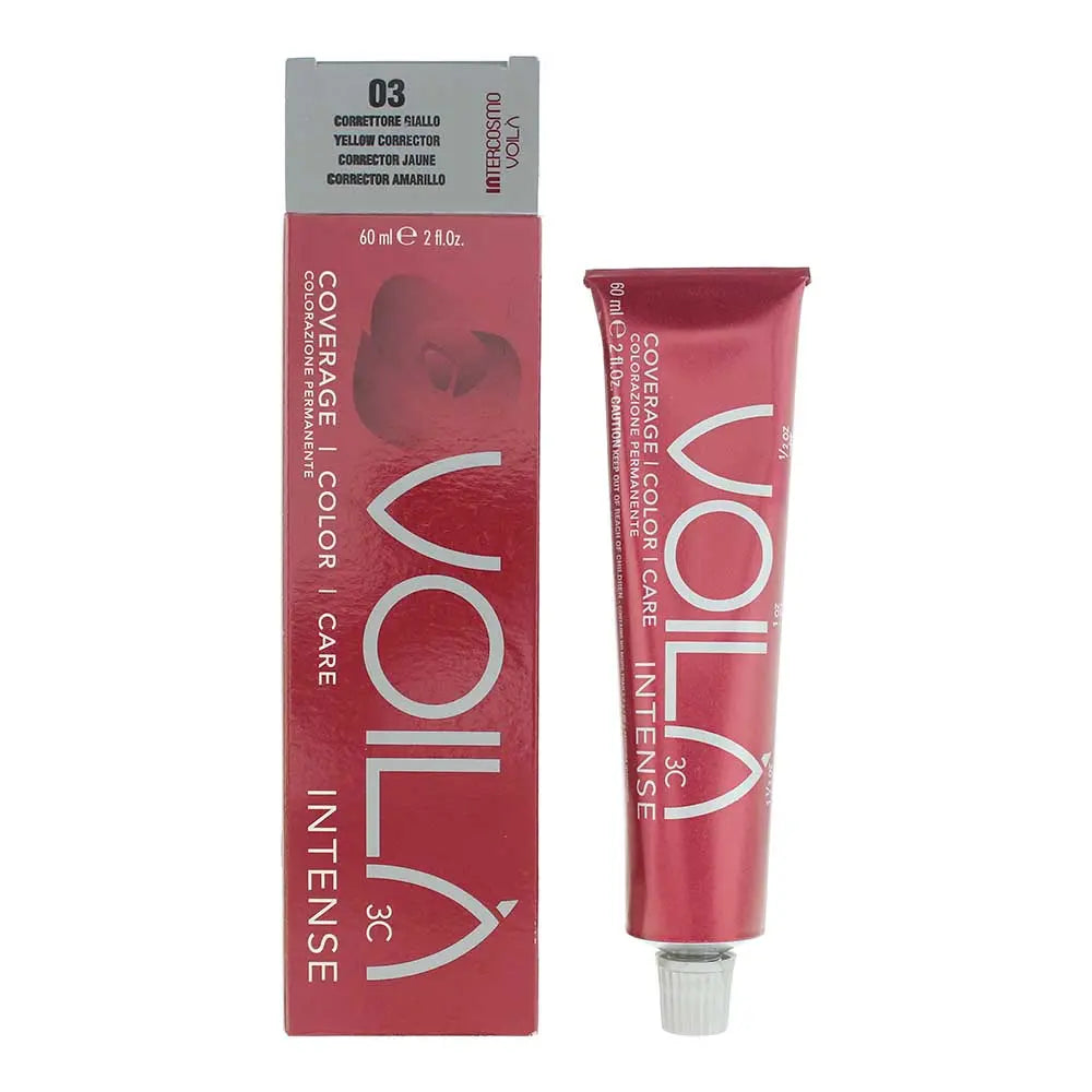 Intercosmo Voilà 3C Intense 03 Yellow Corrector Hair Colour 60ml Intercosmo Voilà