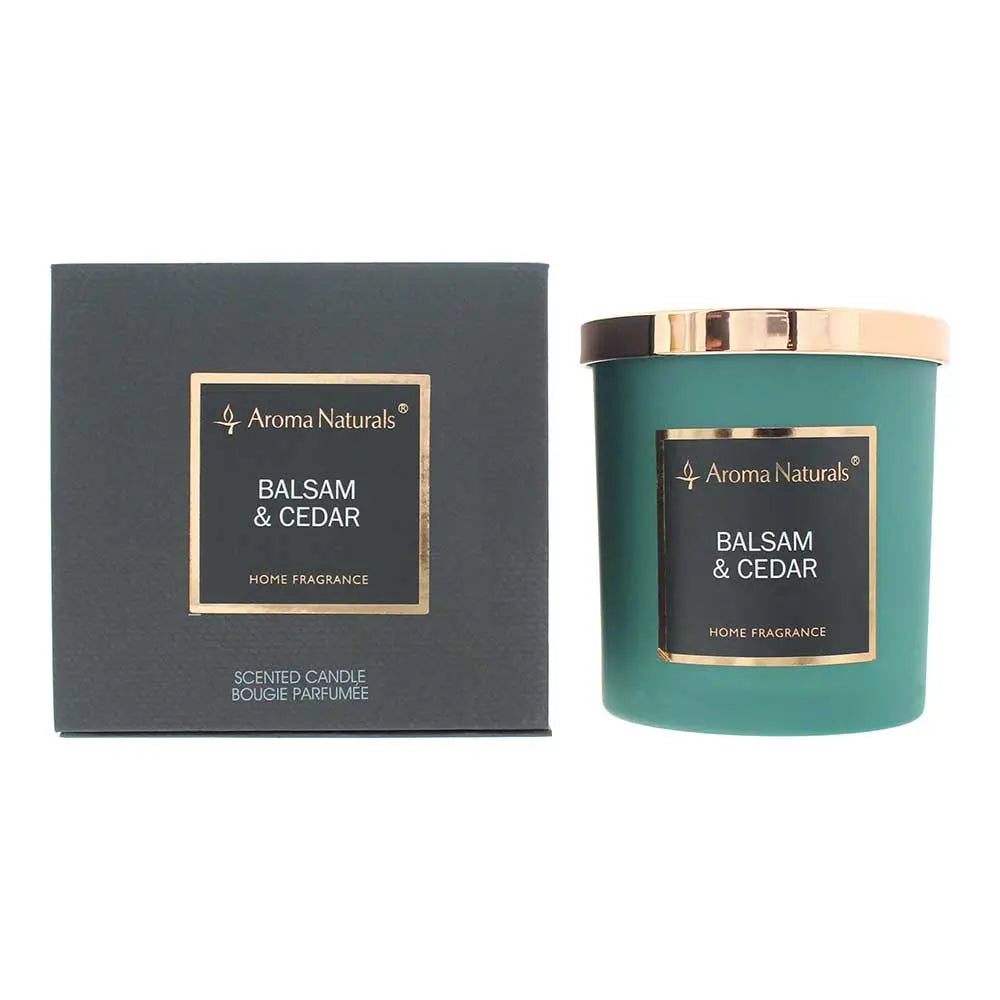 Aroma Naturals Balsam Cedar Candle 320g Aroma Naturals