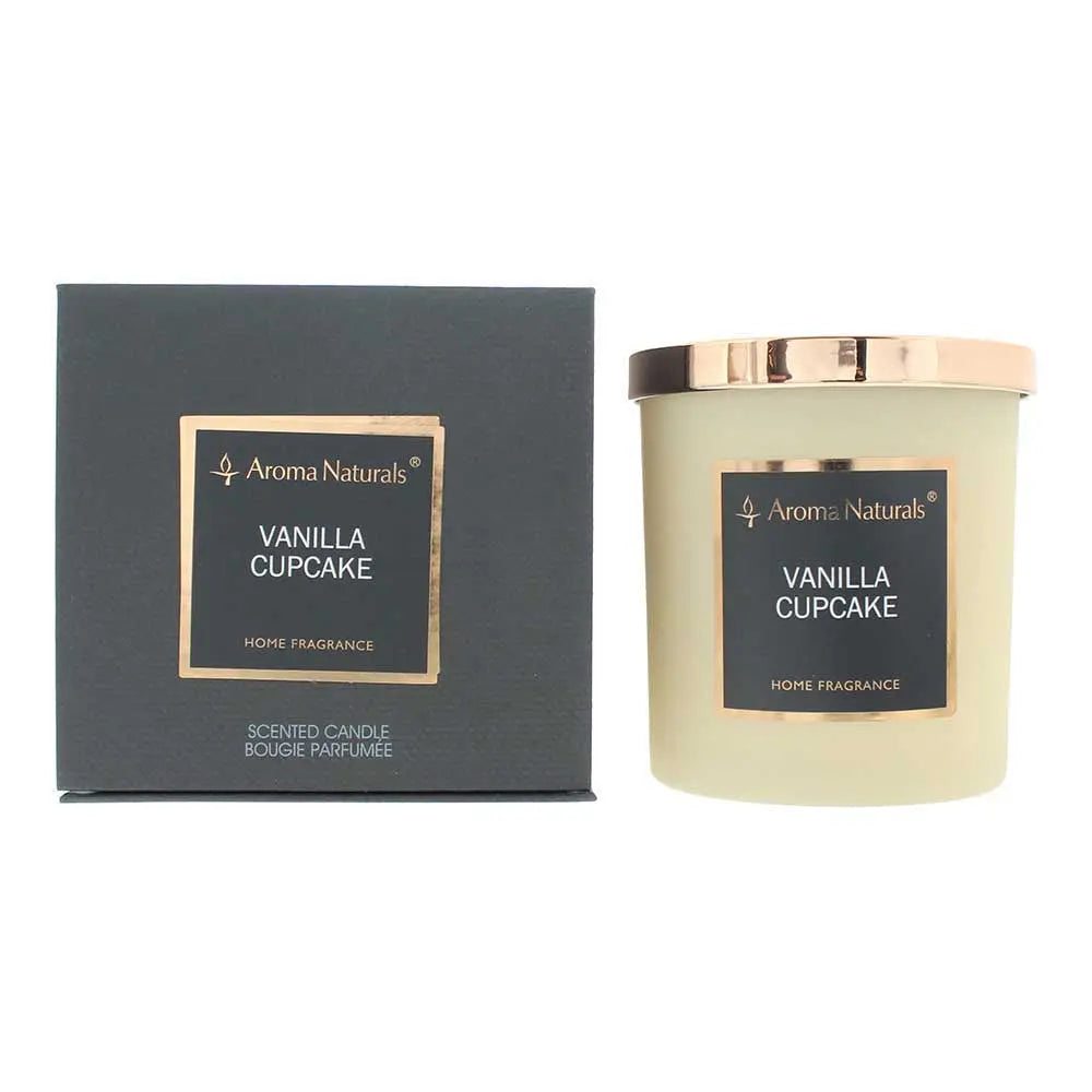 Aroma Naturals Vanilla Cupcake Candle 215g Aroma Naturals