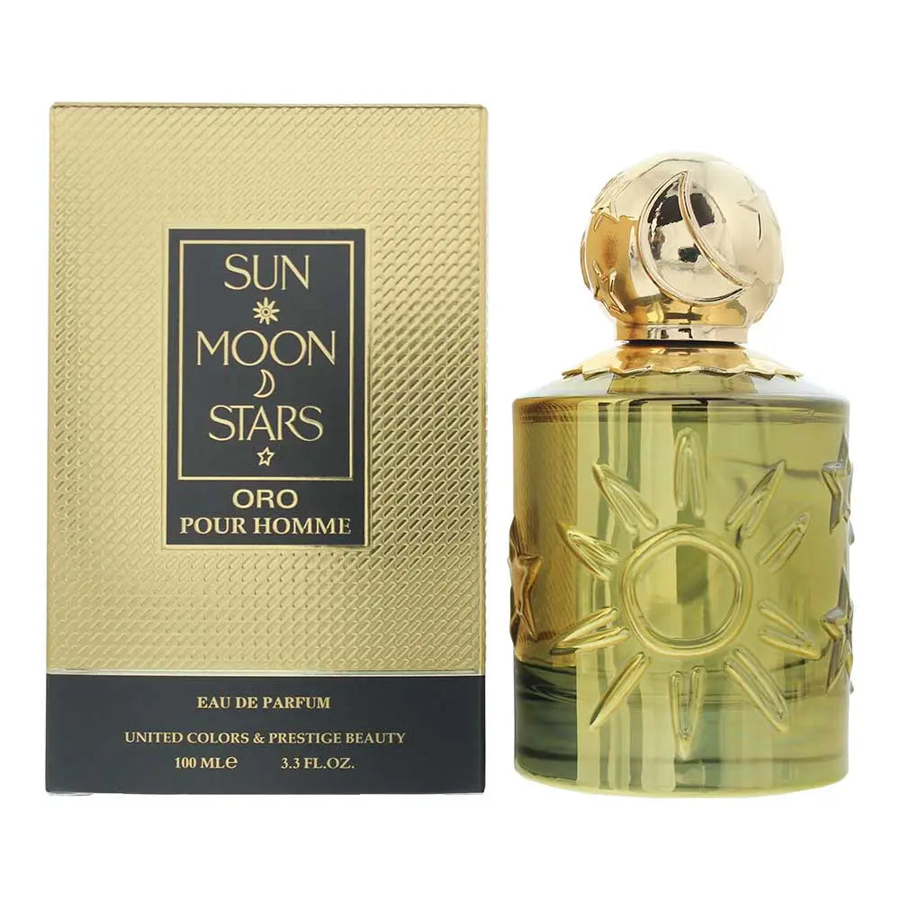 United Colors Prestige Beauty Sun Moon Stars Oro Pour Homme Eau de Parfum 100ml United Colors & Pres