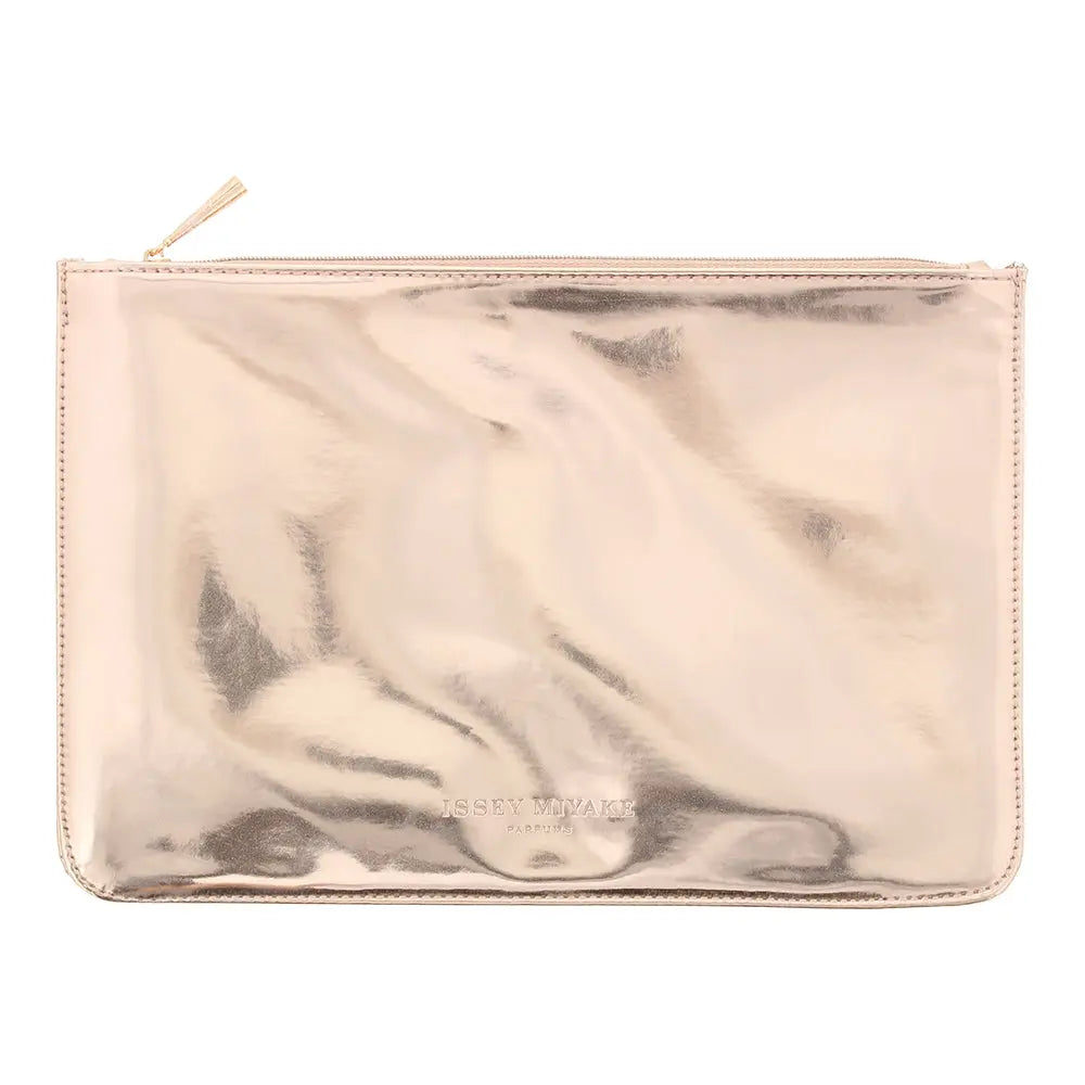 Issey Miyake Not For Sale Gold Rose Pouch