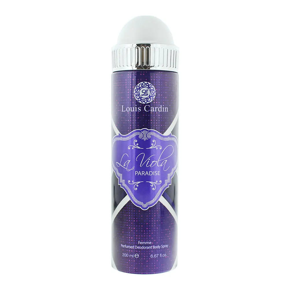 Louis Cardin La Viola Paradise Femme Deodorant Spray 200ml Louis Cardin