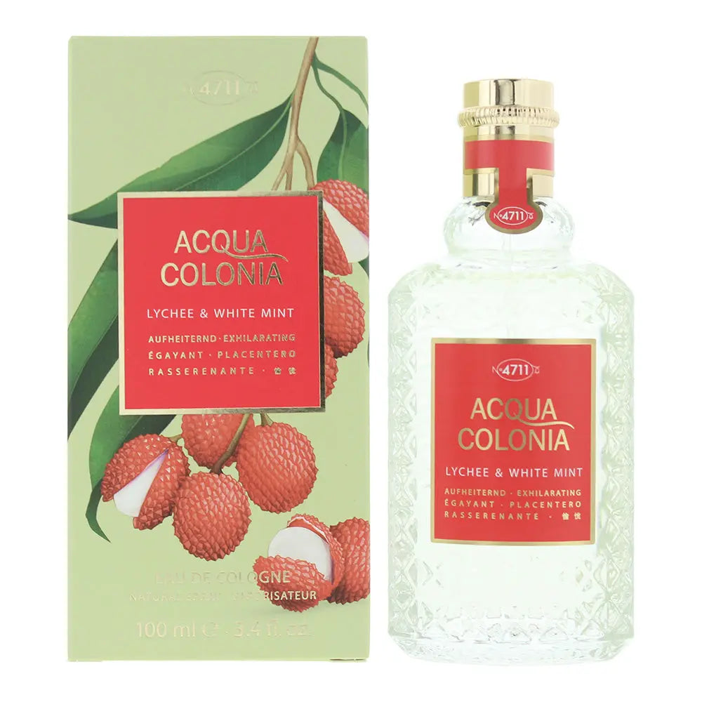 4711 Acqua Colonia Lychee White Mint Eau de Cologne 100ml 4711